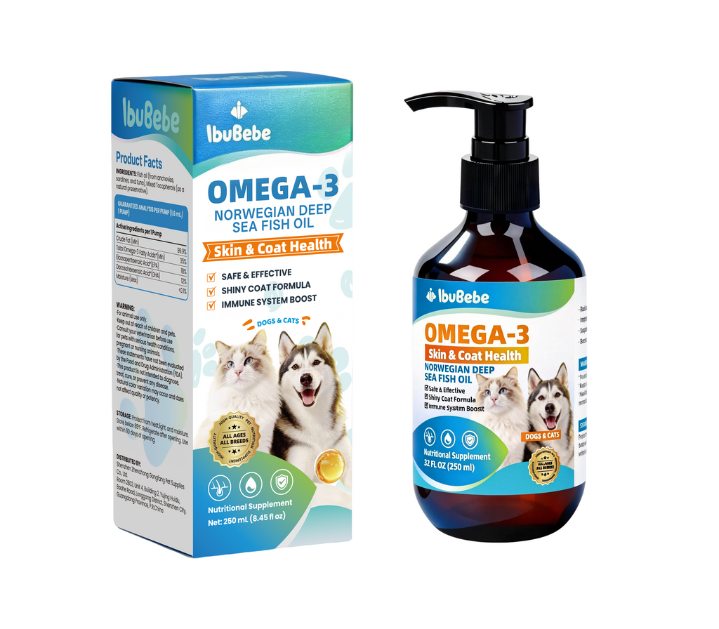 35% Omega-3 Fish Oil for Dogs & Cats | EPA & DHA | Daily Skin & Coat Support | 8.45oz